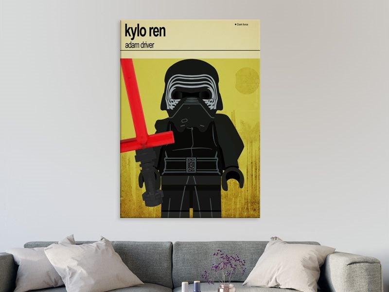 Star Wars - Kylo Ren Lego - Kids - Nursery Art - Superhero - Art Prints Carousel 2