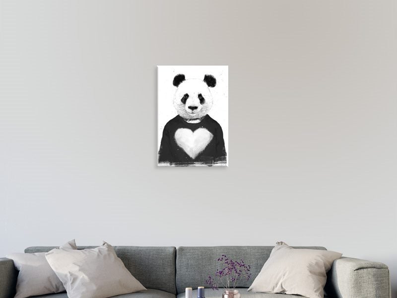 Panda - Black And White - Animal - Pop Art - Wall Art - Art Prints Carousel 2