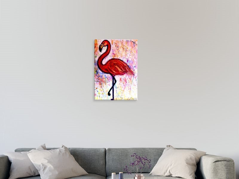 Flamingo - Pop Art - Graffiti Art - Bird Art - Wall Art - Art Prints Carousel 2