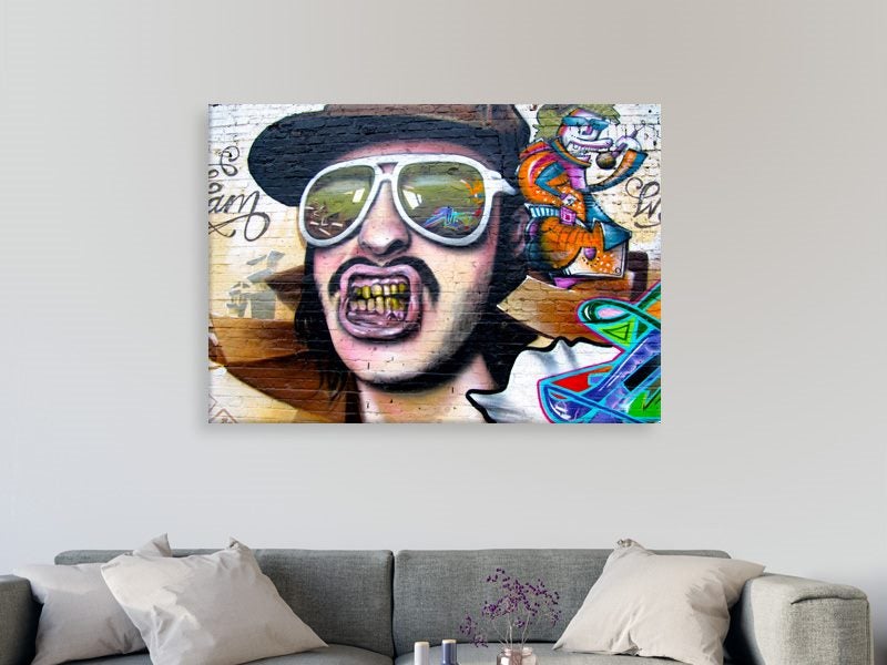 Graffiti Art - Street Art - Man - Pop Art - Wall Art - Art Prints Carousel 2