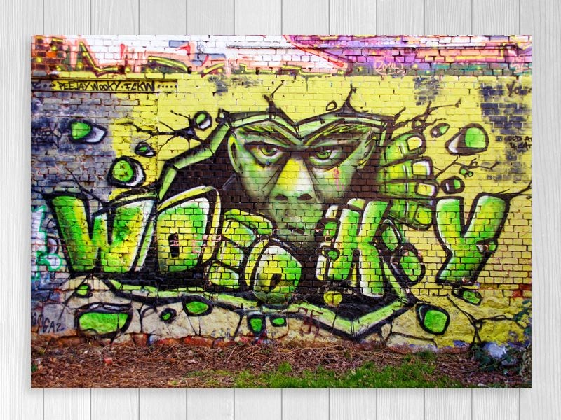 Graffiti Art - Street Art - Green - Abstract - Pop Art - Wall Art - Art Prints Carousel 1