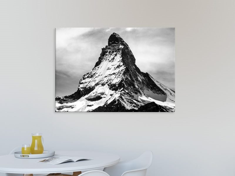 Mountain - Black And White - Landscape - Wall Art - Art Prints Carousel 2