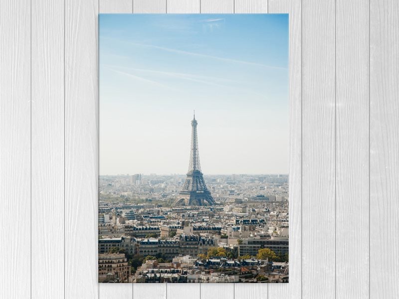 Paris - Landscape - Eiffel Tower - Skyline - Wall Art - Art Prints Carousel 1