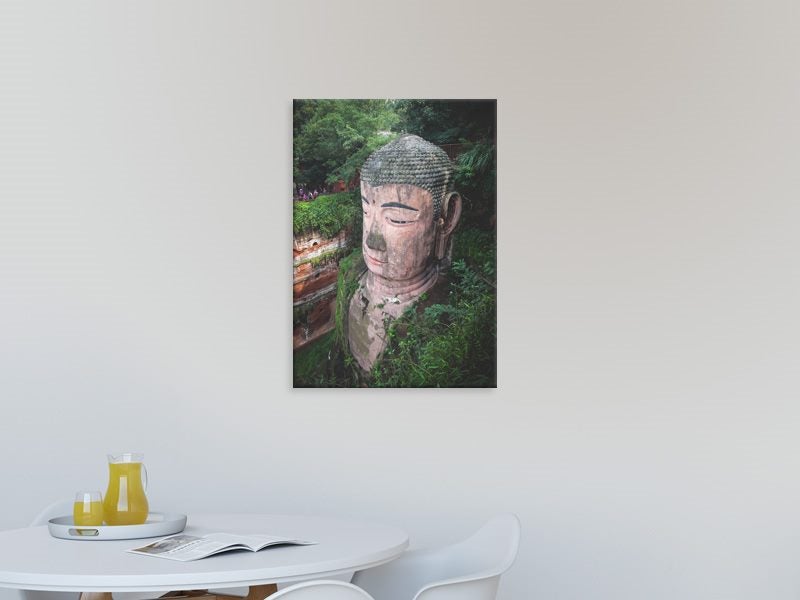 Buddha - Landscape - Green - Contemporary Art - Artwork - Wall Art - Art Prints Carousel 2