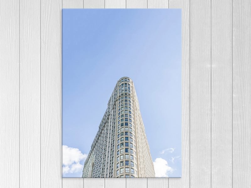 Blue Sky - Contemporary Art - Skyscraper - Wall Art - Artwork - Art Prints Carousel 1
