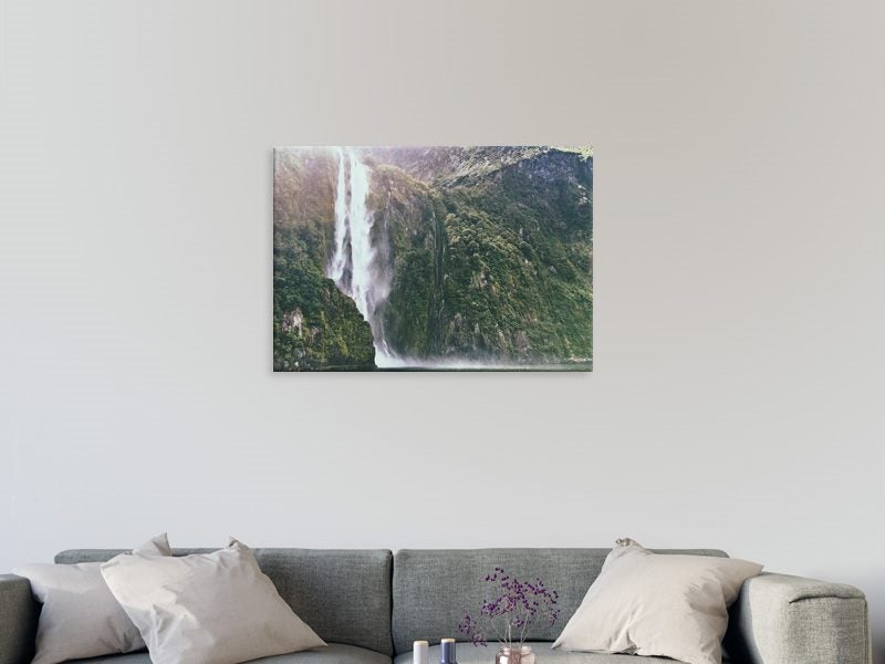 NZ Landscape - Stirling Falls - Milford Sound - Wall Art - Art Prints Carousel 2