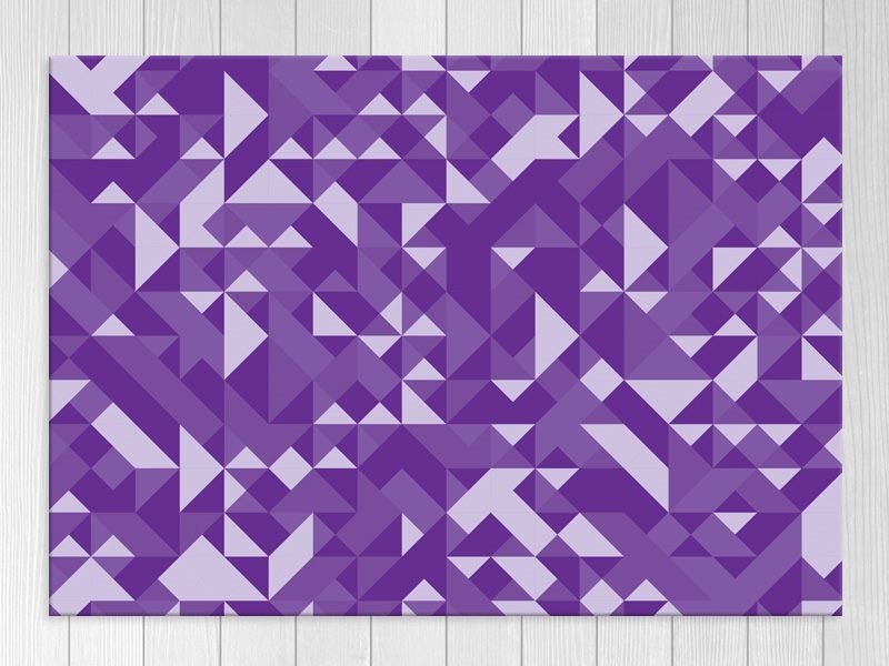 Geometric Art - Purple - Contemporary Art - Wall Art - Artwork - Art Prints Carousel 1