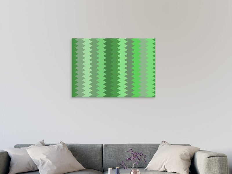 Geometric Art - Green - Contemporary Art - Wall Art - Artwork - Art Prints Carousel 2
