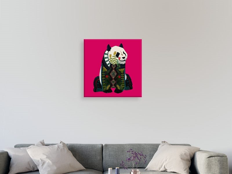 Panda - Contemporary Art - Geometric Art - Animal - Wall Art - Art Prints Carousel 2