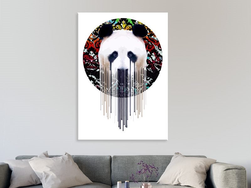 Pop Art - Panda - Abstract - Colourful - Graffiti Art - Animal - Art Prints Carousel 2