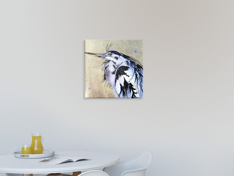 Bird Art - Heron - Pop Art - Contemporary Art - Wall Art - Art Prints Carousel 2