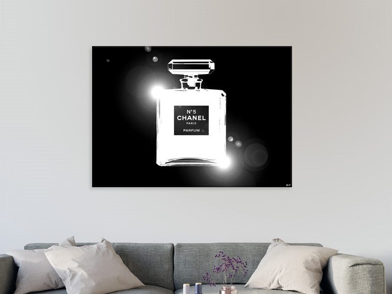 Chanel - Black And White - Pop Art - Graffiti Art - Wall Art - Art Prints Carousel 2