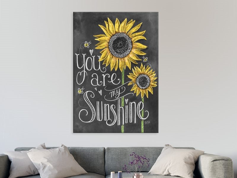 Chalk Art - Flowers - Typography Art - Contemporary Art - Wall Art - Art Prints Carousel 2