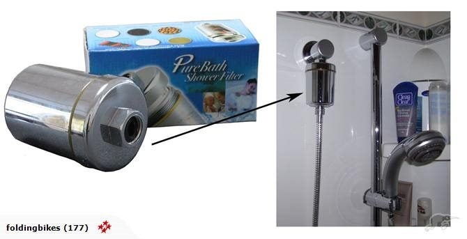 Chlorine Free Shower Filter Unit Carousel 1