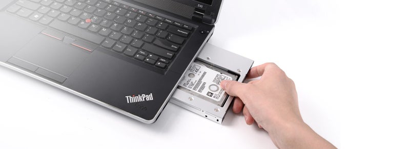 Aluminum Alloy Internal Hard Driver Mounting Bracket Adapter for Notebook Carousel 5