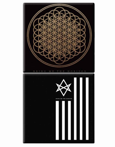 Bring Me The Horizon 2 x Fridge Magnet sempiternal new official 2 x Gift set Carousel 1