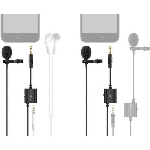 IK Multimedia iRig Mic Lav for Smartphone/Tablets (2-Pack) IP-IRIG-MICLAV2P-IN Carousel 1