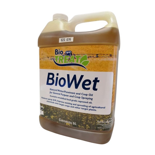 BIOWET - Natural Wetter, Penetrant and Crop Oil Carousel 1
