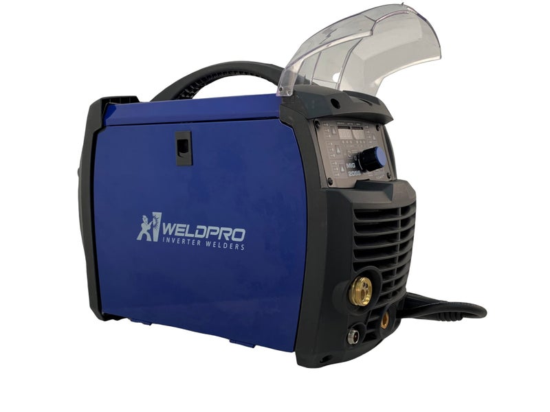 WeldPro Digital Mig 205 MIG/ARC/TIG GAS/GASLESS Spool Gun Ready Carousel 1