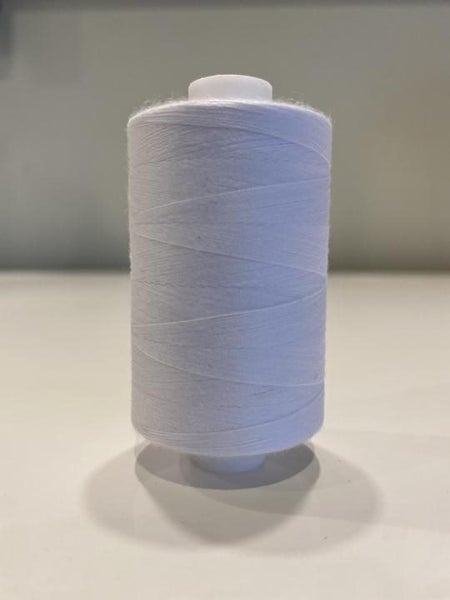 White Sewing Thread 1000m Carousel 1