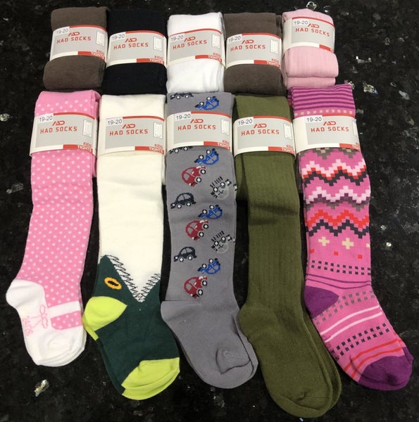 10 Toddler tights - 1-2yrs Carousel 2