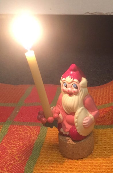 One Bees wax candle 5mm Dia x 100mm Long Carousel 2