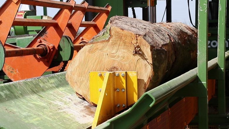 Pezzolato TB900 + TM1200 Firewood Processor Carousel 2