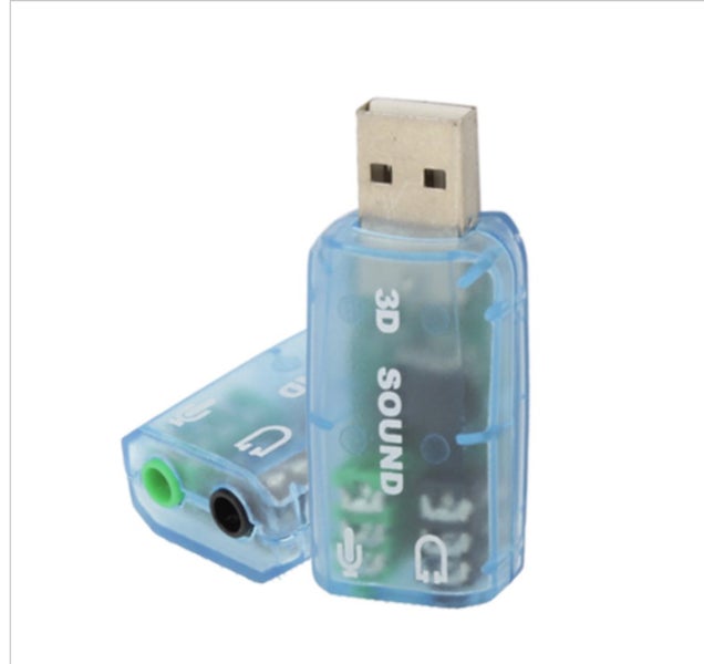 USB External Sound Card Adapter 5.1 ( Usb To Aux) Carousel 1