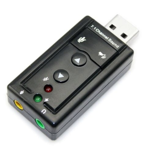 USB External Sound Card Adapter 7.1 ( Usb To Aux) Carousel 1