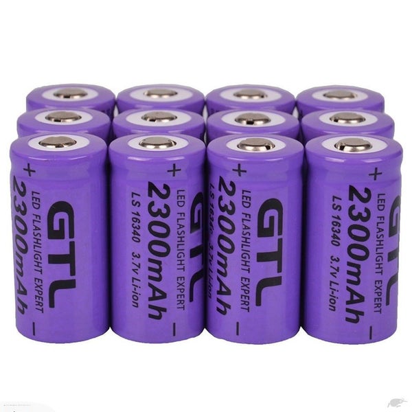 12x 16340 CR123A Rechargeable Batteries for Arlo Cameras Carousel 1