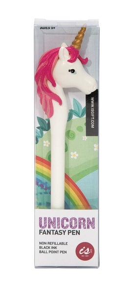 IS Gifts - Unicorn Fantasy Pen - Pink or Purple - random selection Carousel 1