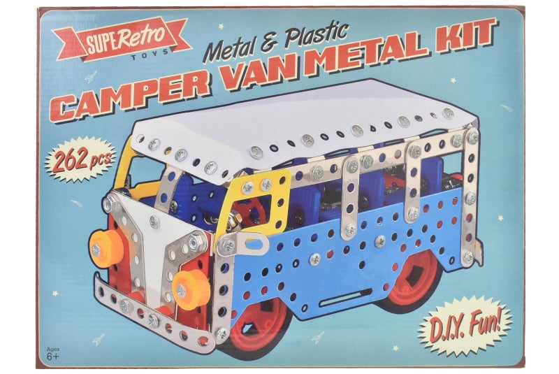 Retro Camper Van Metal Kit Carousel 1