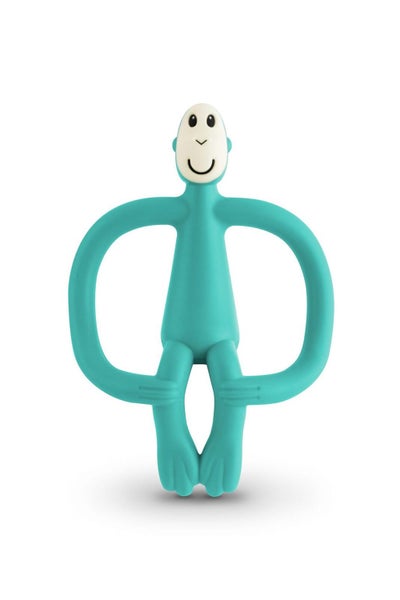 Matchstick Monkey Teething Toy and Gel Applicator - Emerald Green Carousel 1