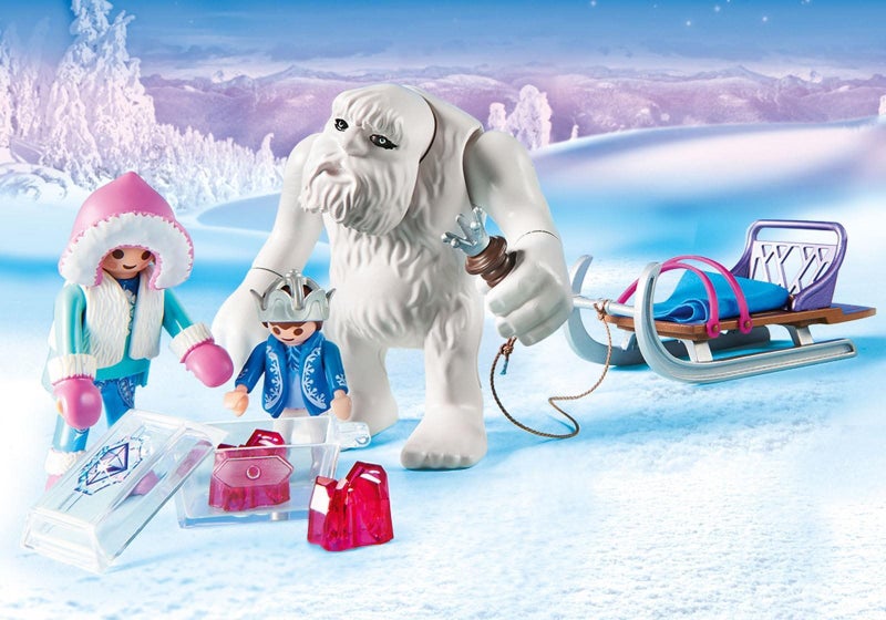 Playmobil Yeti with Sleigh 9473 Carousel 4