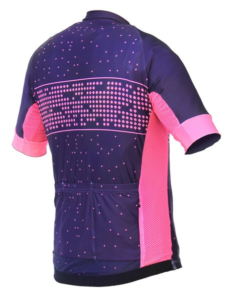 Short Sleeve Cycling Bicycle Jersey Pink M Carousel 2