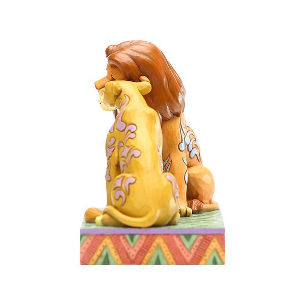 Jim Shore Disney Traditions - The Lion King Simba & Nala Snuggling - Savannah Sw Carousel 2