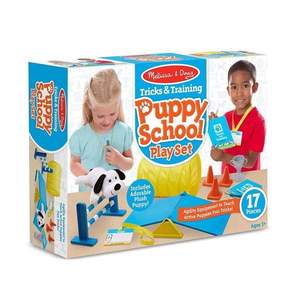 Melissa & Doug Pet Play - Tricks & Training Puppy School Play Set Carousel 1