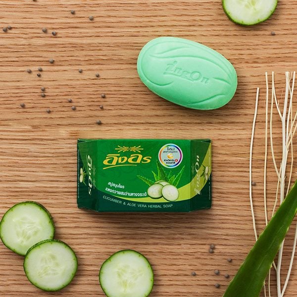Thai Cucumber & Aloe Vera Herbal Soap ING ON 85g Carousel 2