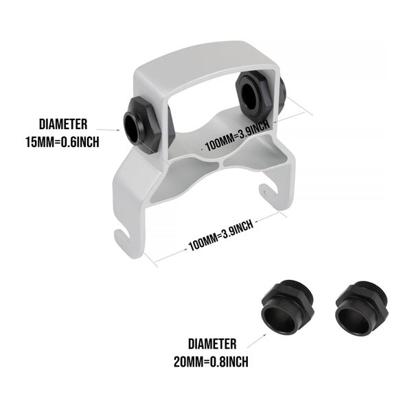 Bike Fork Mount Car Rack Adapter 15mm & 20mm Carousel 2