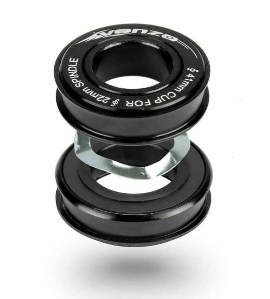 Venzo Bike Crankset Press Fit Bottom Bracket 86mm for Sram Truvativ Carousel 1