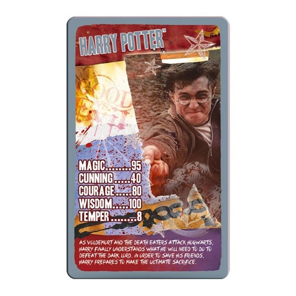 Top Trumps Harry Potter & The Deathly Hallows Part 2 Card Game 6y+ Family Kids Carousel 2