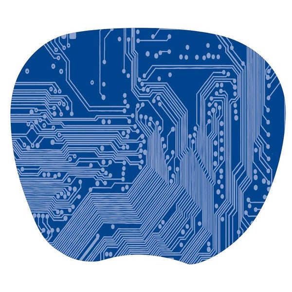 Kensington Blue Super Thin Mouse Pad Anti-Slip Desktop Tracking for Computer Carousel 1