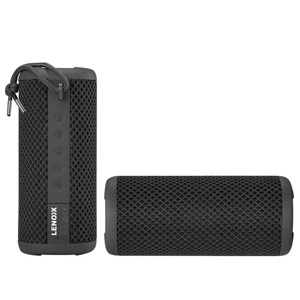 Lenoxx IPX7 Waterproof Portable Wireless Bluetooth Speaker for Smartphones Black Carousel 3