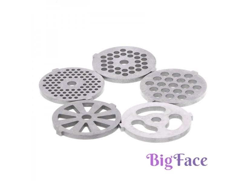 Meat Grinder Parts Stainless Steel Meat Hole Plate 19QE Carousel 1