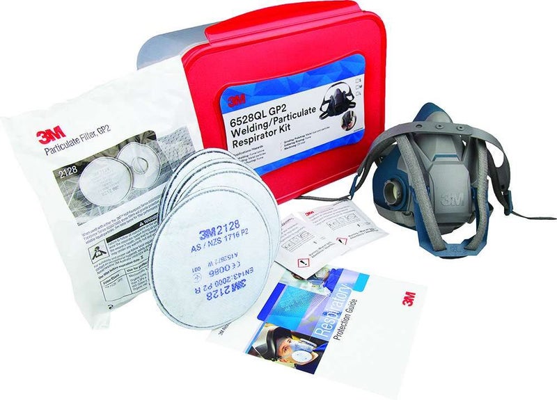 3M Respirator Starter Kit - 6528QL Welding GP2 Carousel 1