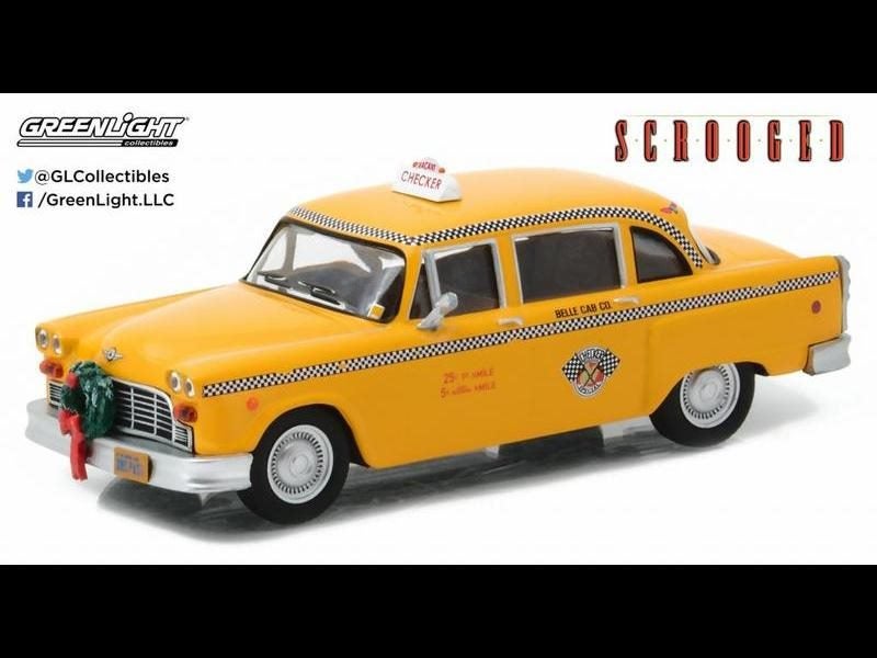 1/43 1978 Checker Cab - Scrooged Carousel 1