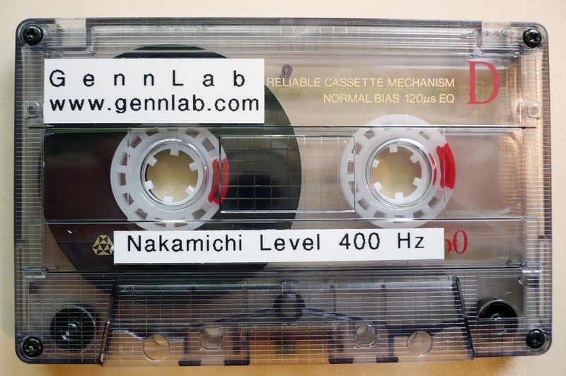 Calibration Cassette "Nakamichi" Level 400Hz Carousel 1