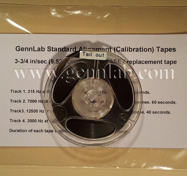 GennLab ELCASET Calibration replacement Tape Carousel 1