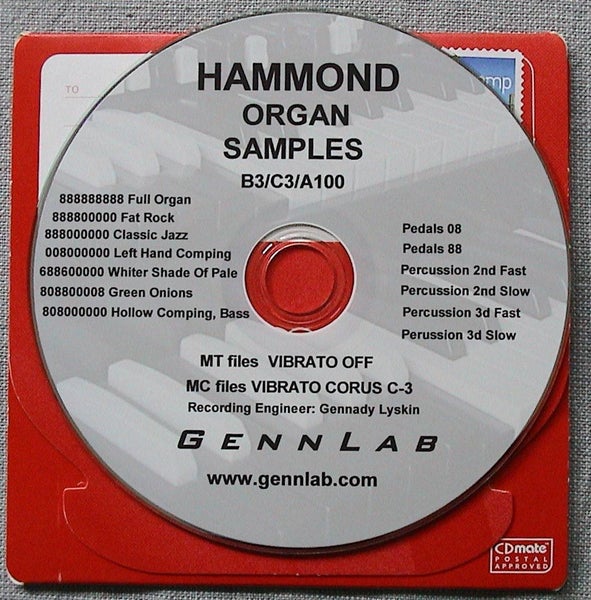 TONE-WHEEL HAMMOND A100/C3/B3 SAMPLES Carousel 1
