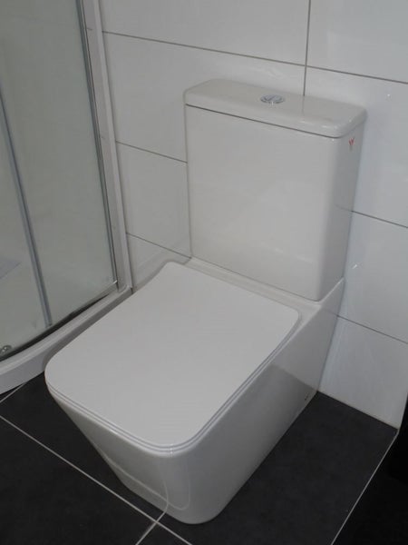 Luxury Square Ceramic Back to Wall Toilet Carousel 1